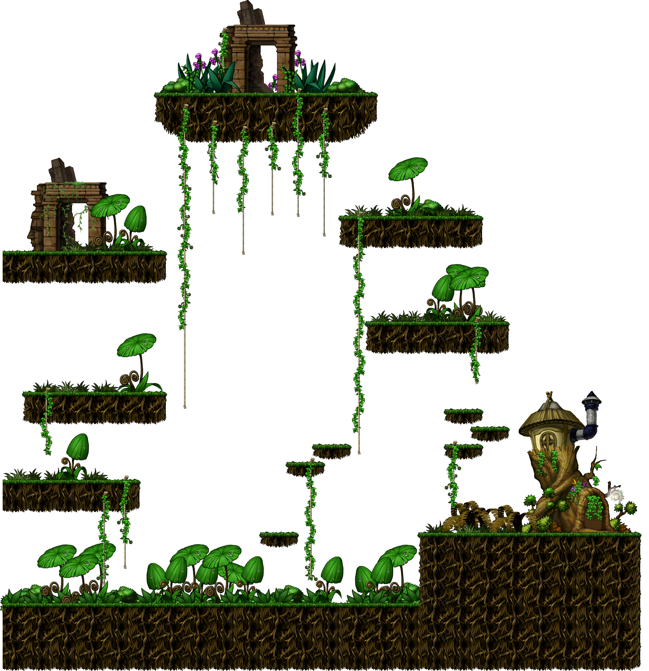 Damp Tree-Forest