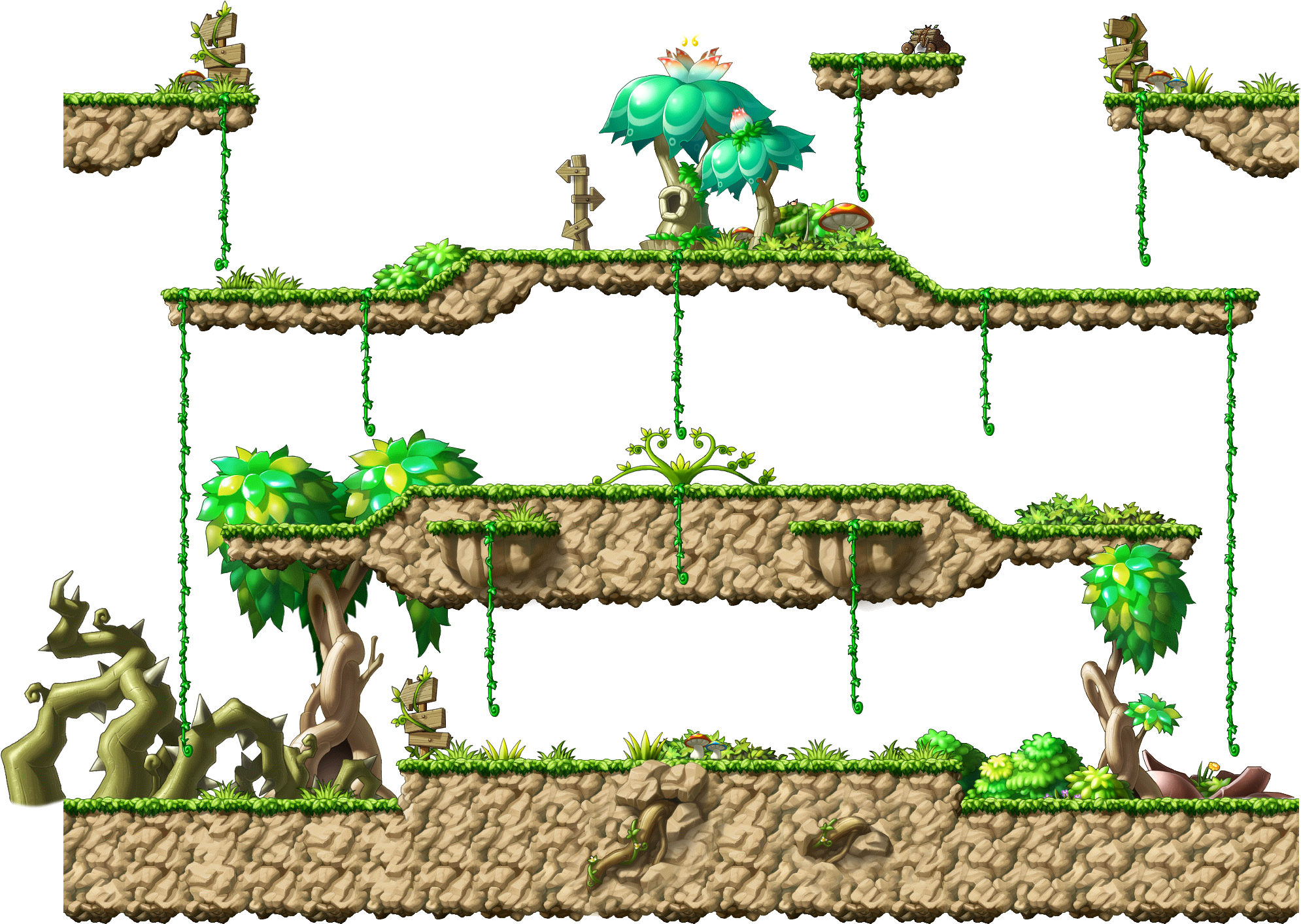 Forest : Crossroad