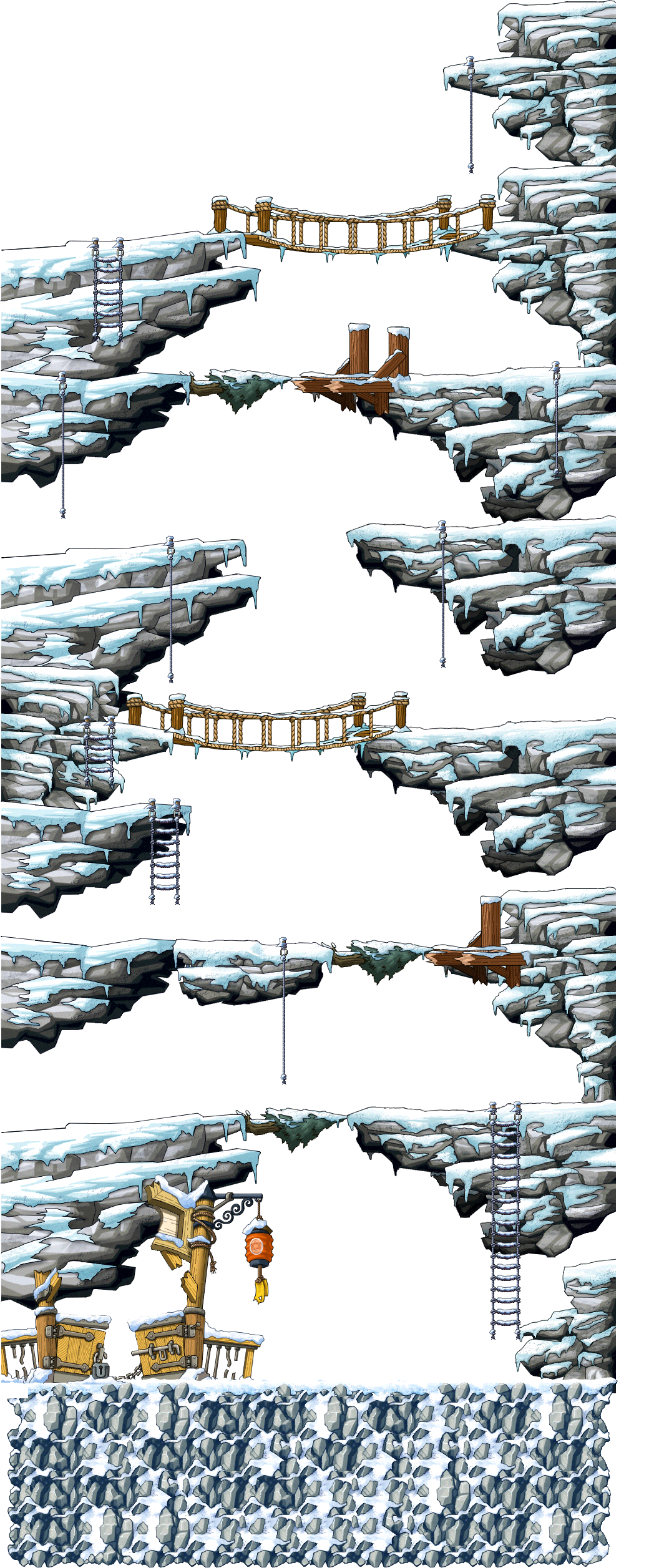 Sharp Cliff I