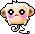 White Monkey Balloon